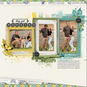 Katie Pertiet Designs Digital Scrapbook Layout