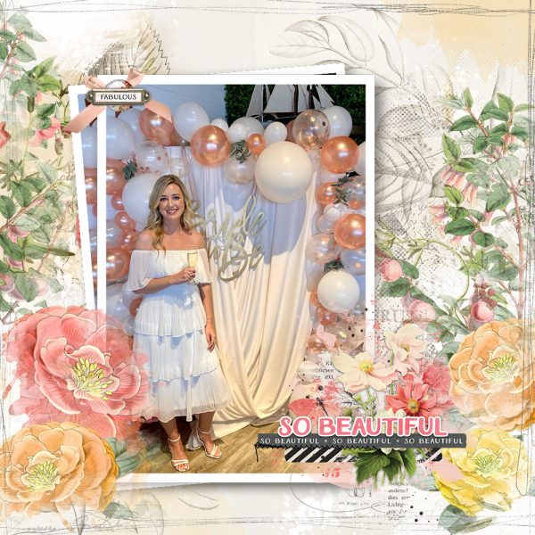 Katie Pertiet Designs Digital Scrapbook Layout