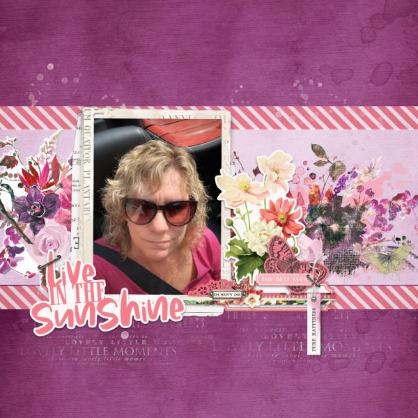 Katie Pertiet Designs Scrapbook Layout