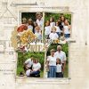 Katie Pertiet Designs Scrapbook Layout