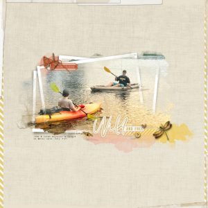 Katie Pertiet Designs Scrapbook Layout