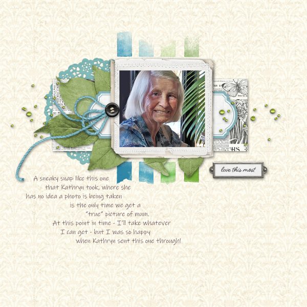 Katie Pertiet Designs Digital Scrapbook Layout