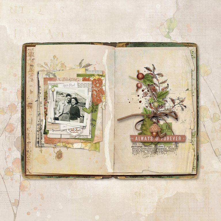 Vintage Journals 01 - Katie Pertiet Designs