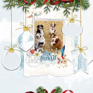 Digital Scrapbooking Page Layout