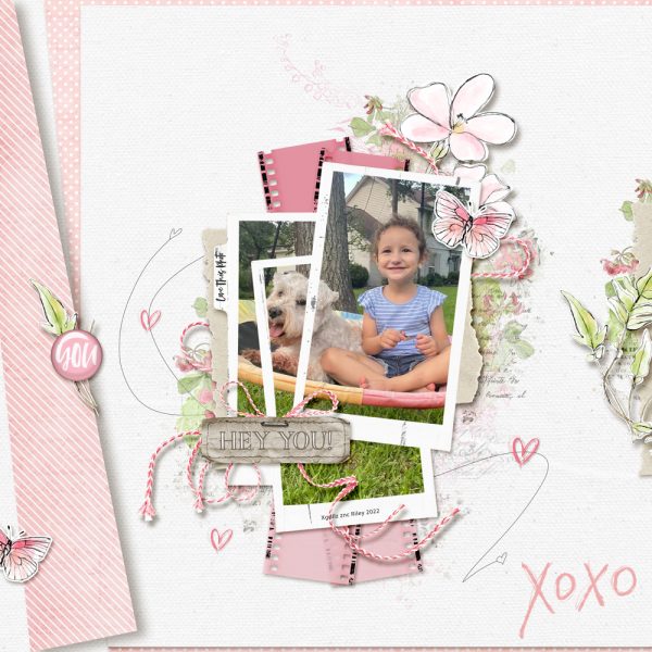 Katie Pertiet Designs Digital Scrapbook Layout