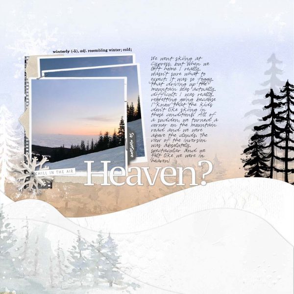 Katie Pertiet Designs Digital Scrapbook Layout