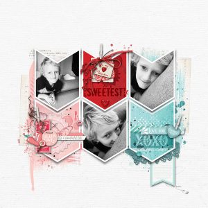 Katie Pertiet Designs Digital Scrapbooking Page Layout