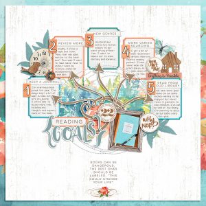 Katie Pertiet Designs Digital Scrapbooking Page Layout