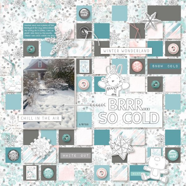 Katie Pertiet Designs Digital Scrapbooking Page Layout