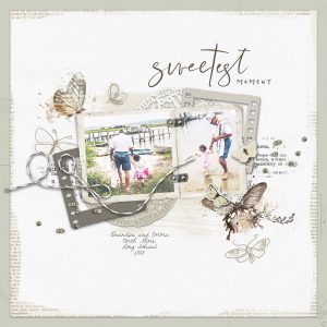 Katie Pertiet Designs Digital Scrapbooking Page Layout