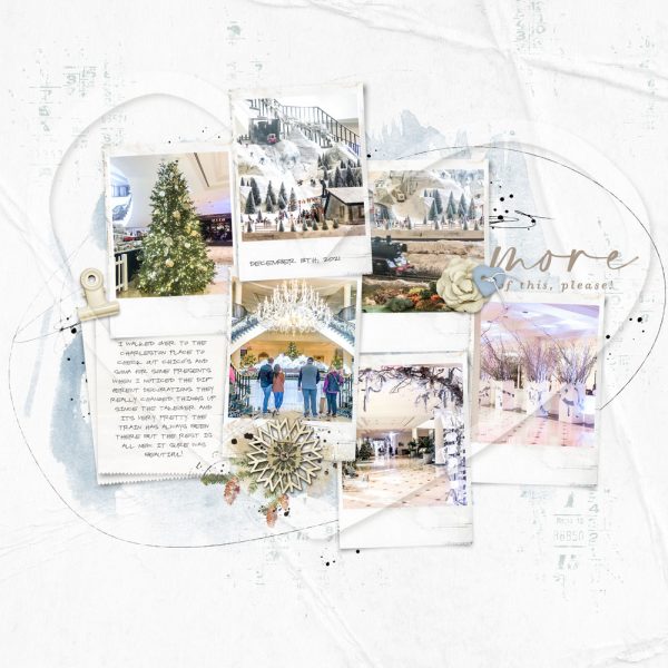 Katie Pertiet Designs Digital Scrapbooking Page Layout