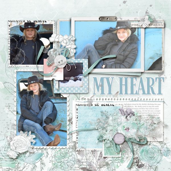 Katie Pertiet Designs Digital Scrapbook Layout