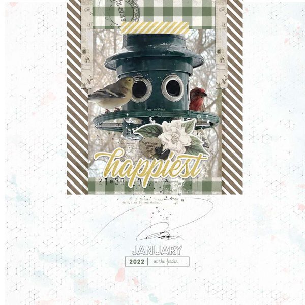 Katie Pertiet Designs Digital Scrapbooking Page Layout