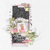 Digital Scrapbooking Layout | Digital Scrapbook Template