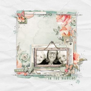 Digital Scrapbooking Layered Template