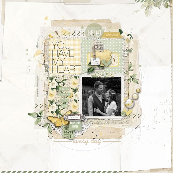 Digital Scrapbooking Layout | Scrapbooking Sentiments Page Titles