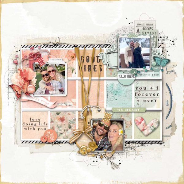 Digital Scrapbooking Layout | Scrapbooking Sentiments Page Titles