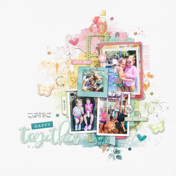 Spectrum Sherbet Scrapbooking Katie Pertiet Designs