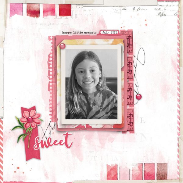 Spectrum Sherbet Scrapbooking Katie Pertiet Designs