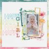 Spectrum Sherbet Scrapbooking Katie Pertiet Designs