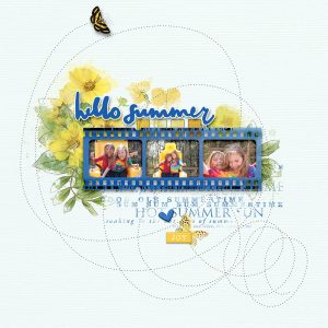 Digital Scrapbooking Layout | Scrapbooking Sentiments Page Titles