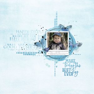 Digital Scrapbooking Layout | ARToptions Scrapbooking Kit