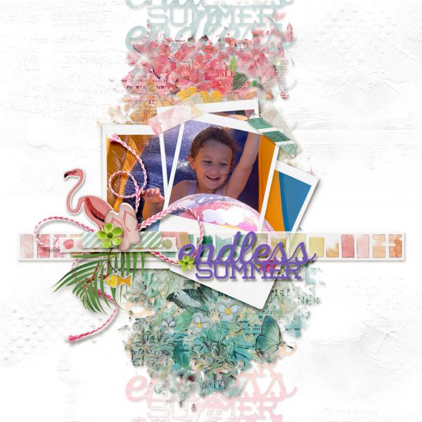 Digital Scrapbooking Layout | Scrapbook Embellishments