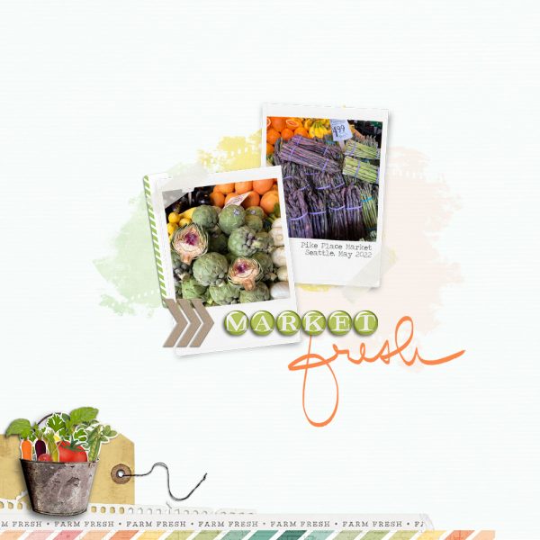 Digital Scrapbooking Layout | Scrapbook Embellishments