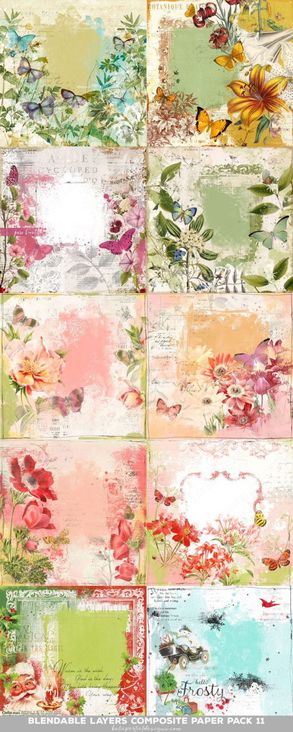 Digital Scrapbooking Layout | Digital Scrapbook Paper