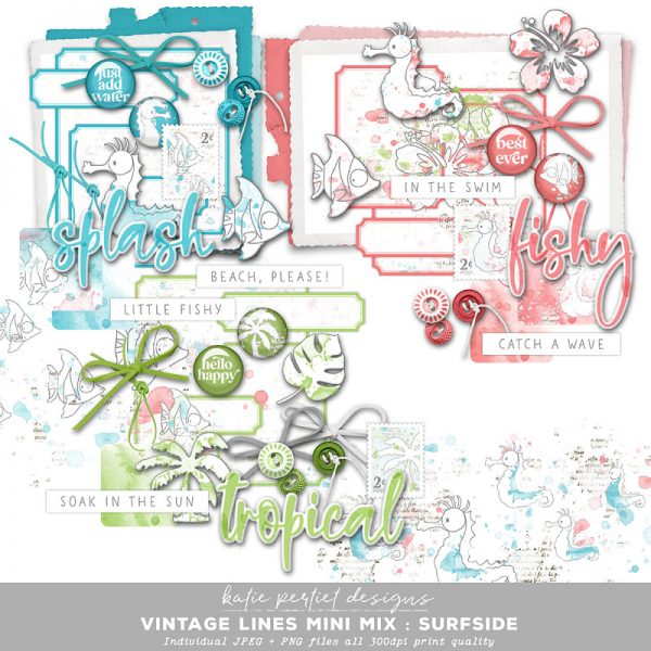 Digital Scrapbooking Layout | Scrapbook Embellishments