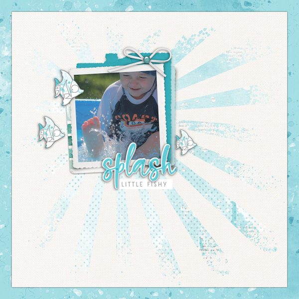 Digital Scrapbooking Layout