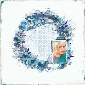 Digital Scrapbooking Layout | ARToptions Scrapbooking Kit