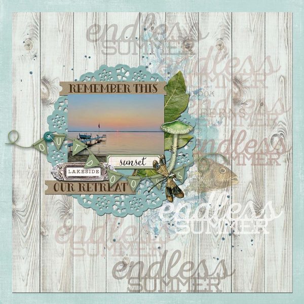 Digital Scrapbooking Layout | Scrapbooking Sentiments Page Titles