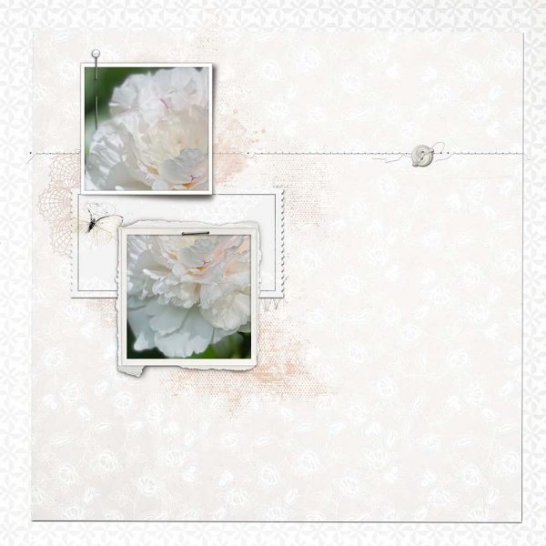 Digital Scrapbooking Layout | Digital Scrapbook Paper