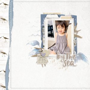 Digital Scrapbooking Layout | Vintage Seas Scrapbook Collection