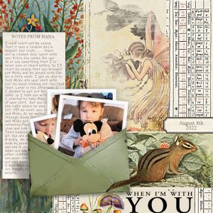 Digital Scrapbooking Layout | Digital Scrapbook Paper