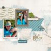 Digital Scrapbooking Layout | Lakeside Scrapbook Collection