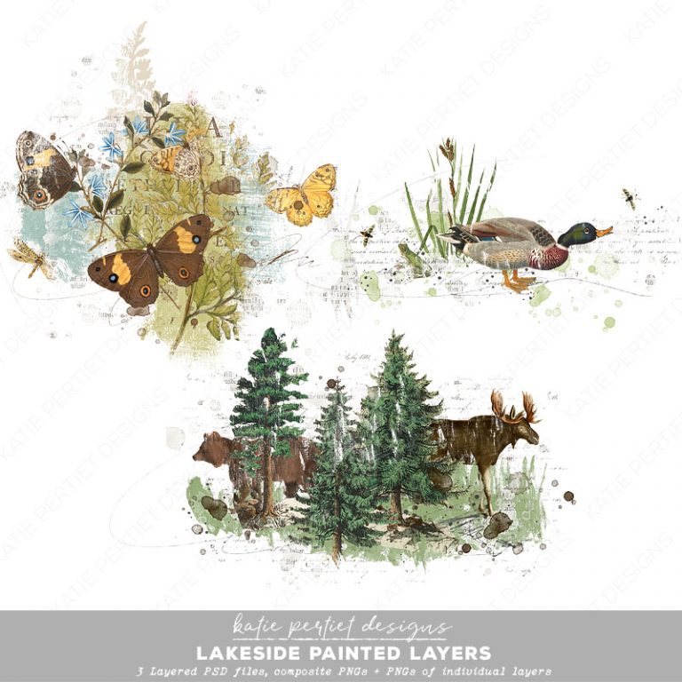 Lakeside Painted Layers Katie Pertiet Designs