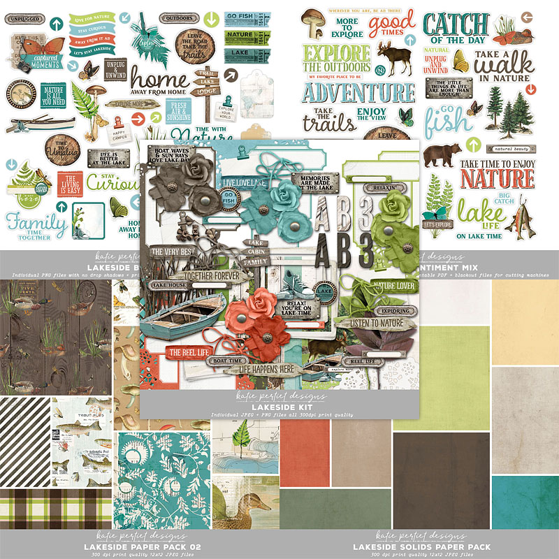 Lakeside Scrapbook Kit