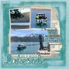 Digital Scrapbooking Layout | Lakeside Scrapbook Collection