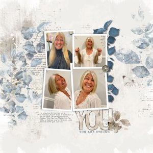 Digital Scrapbooking Layout | Vintage Artistry Serenity