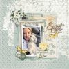 Digital Scrapbooking Layout | Weathered Garden Collection