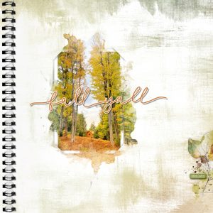 Digital Scrapbooking Layout | Hand Lettering