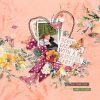 Digital Scrapbooking Layout | Digital stamping