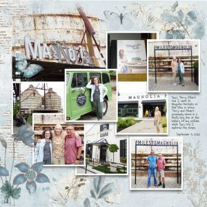 Digital Scrapbooking Layout | Vintage Artistry Serenity