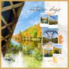 Digital Scrapbook Layout | Painted Photos