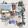 Digital Scrapbooking Layout | Digital Scrapbook Template