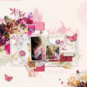 Digital Scrapbooking Layout | ARToptions Scrapbooking Kit