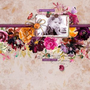 Digital Scrapbooking Layout | ARToptions Scrapbooking Kit