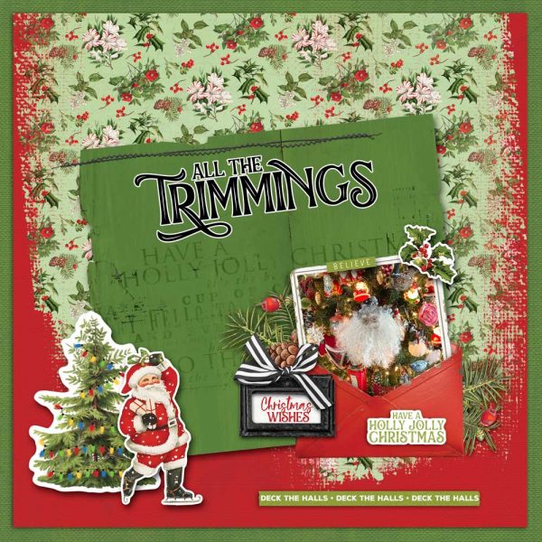 Christmas Time Digital Scrapbooking Kit -   Christmas scrapbook  layouts, Scrapbook kits, Scrapbook gift